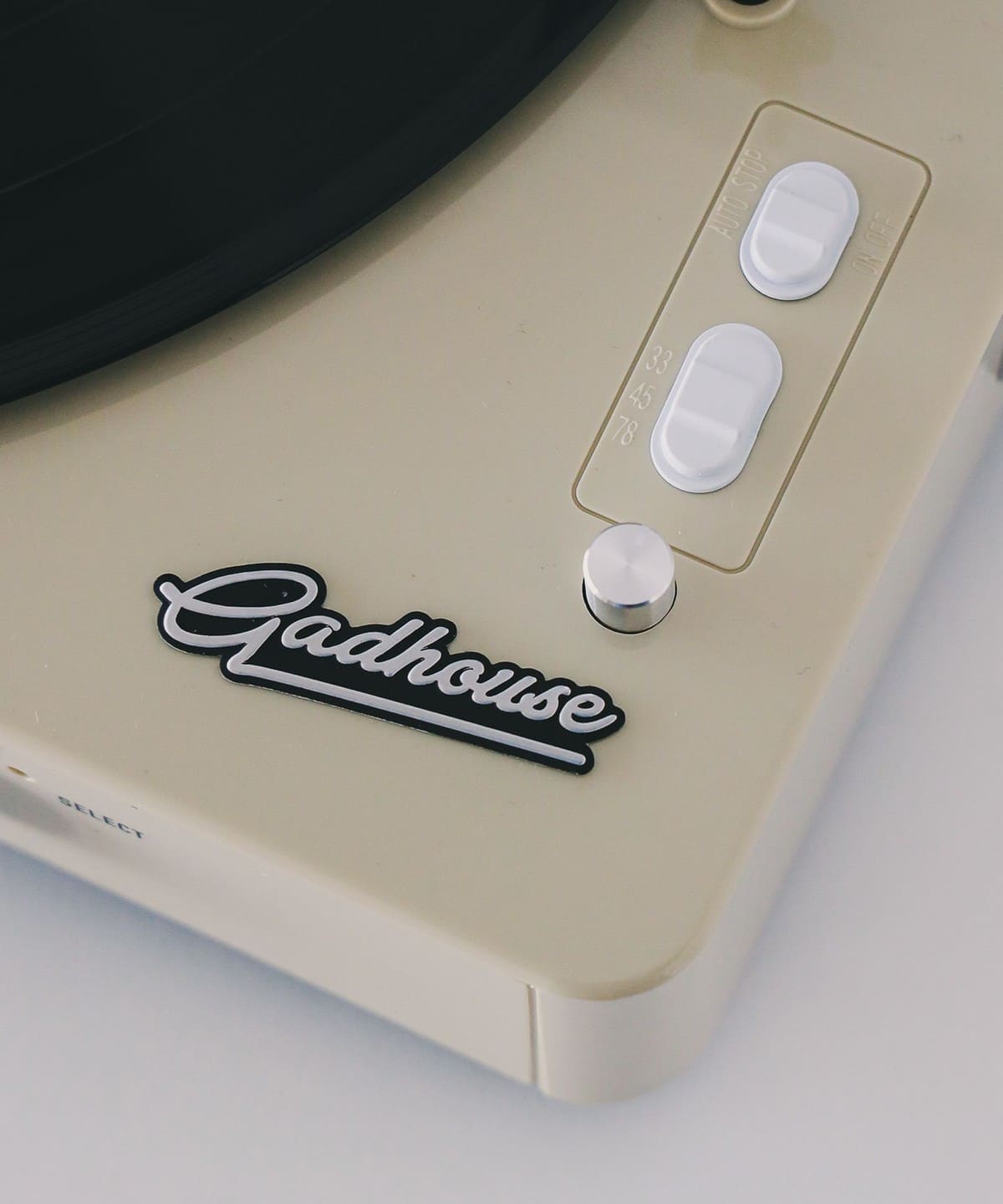 BEAMS RECORDS（ビームス レコーズ）Gadhouse / Brad Record Player