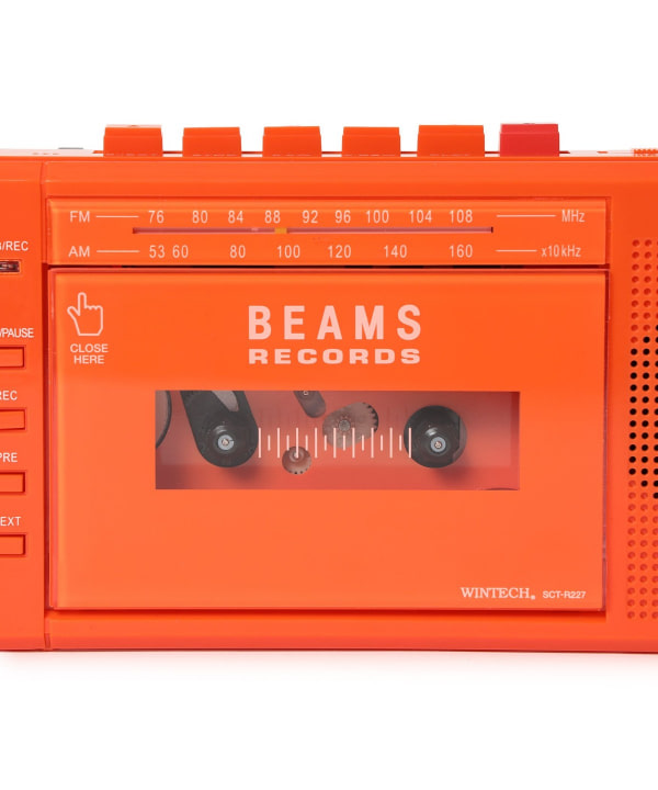 〈WINTECH × BEAMS RECORDS〉別注ラジカセ