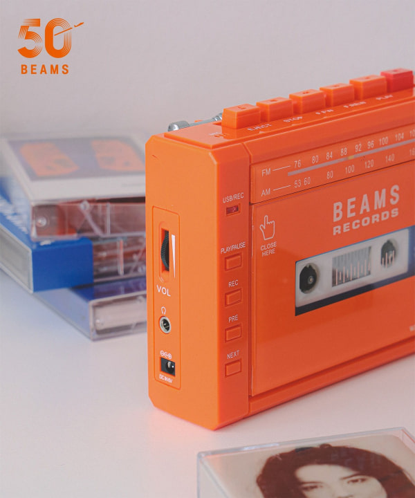 〈WINTECH × BEAMS RECORDS〉別注ラジカセ