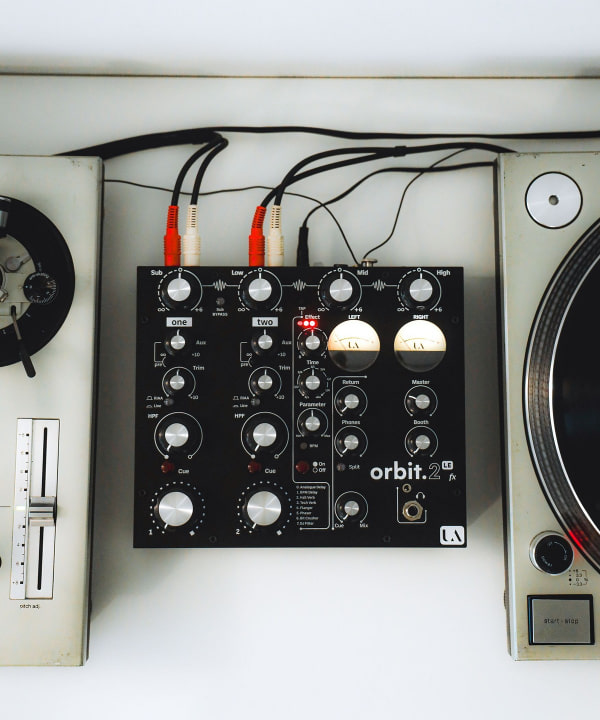 Union Audio / orbit.2 LE fx 使用イメージです。