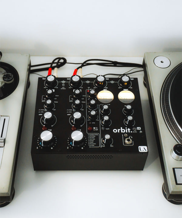 Union Audio / orbit.2 LE fx 使用イメージです。