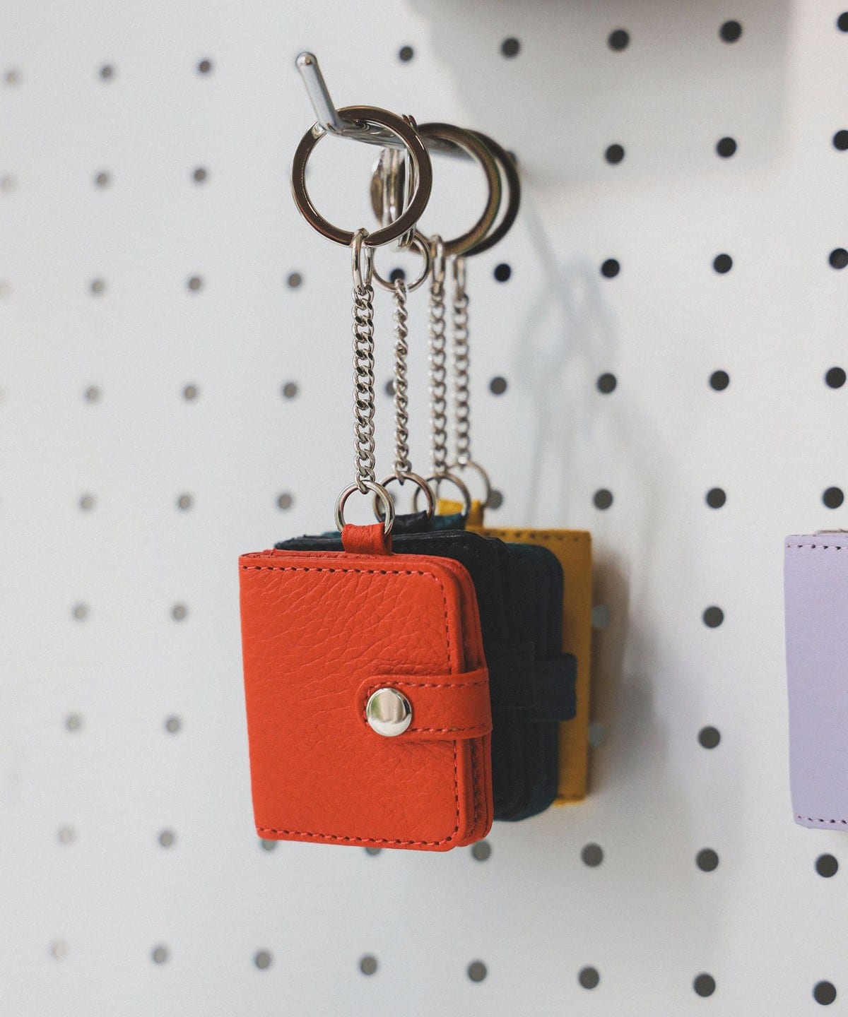 フォト カードケース キーホルダー 財布・小物 WOMEN ORANGE ONE SIZE フォト カードケース キーホルダー 財布・小物 WOMEN ORANGE ONE SIZE