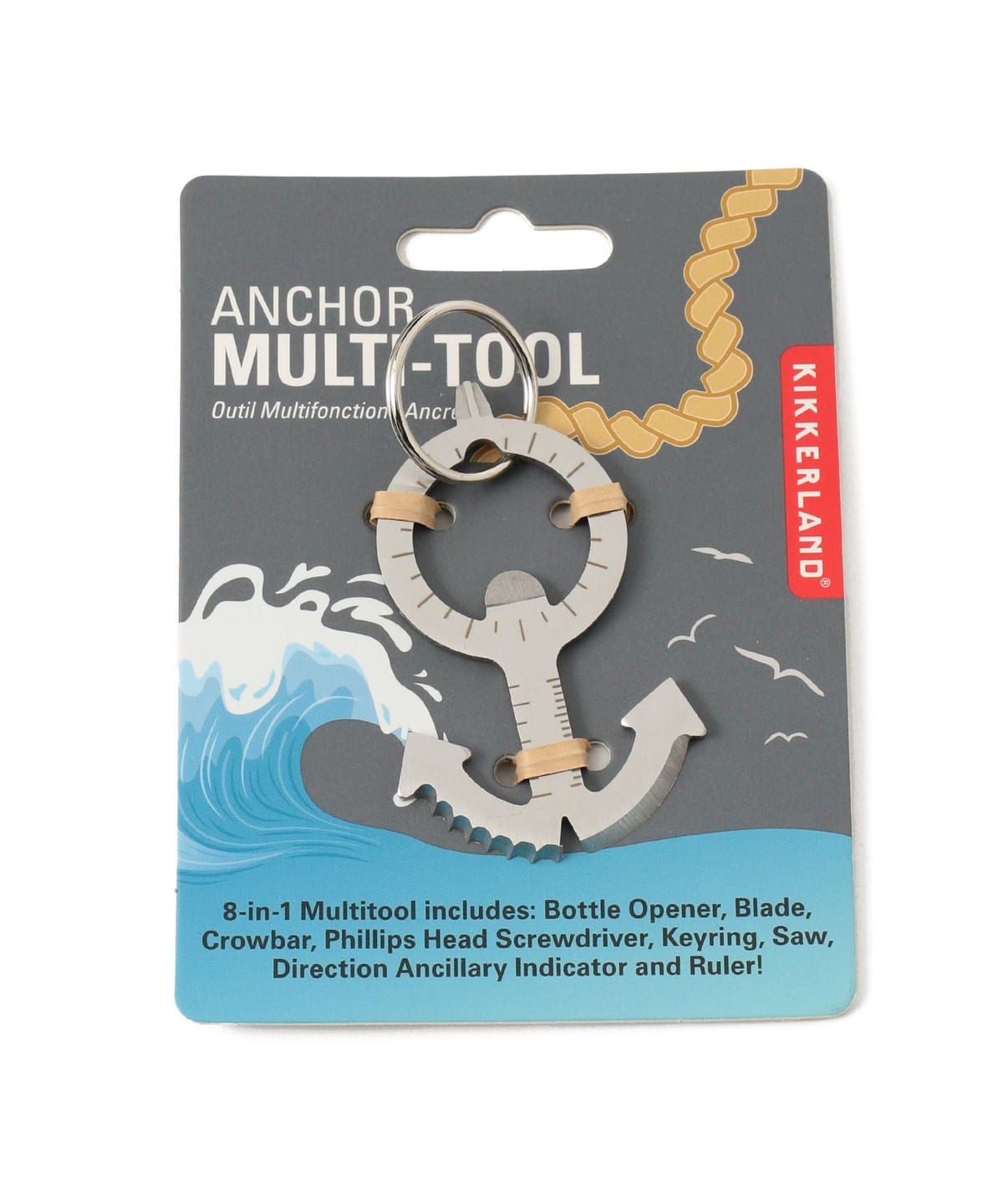 KIKKERLAND キッカーランド / Anchor Multi Tool 財布・小物 MEN - ONE SIZE KIKKERLAND キッカーランド / Anchor Multi Tool 財布・小物 MEN - ONE SIZE