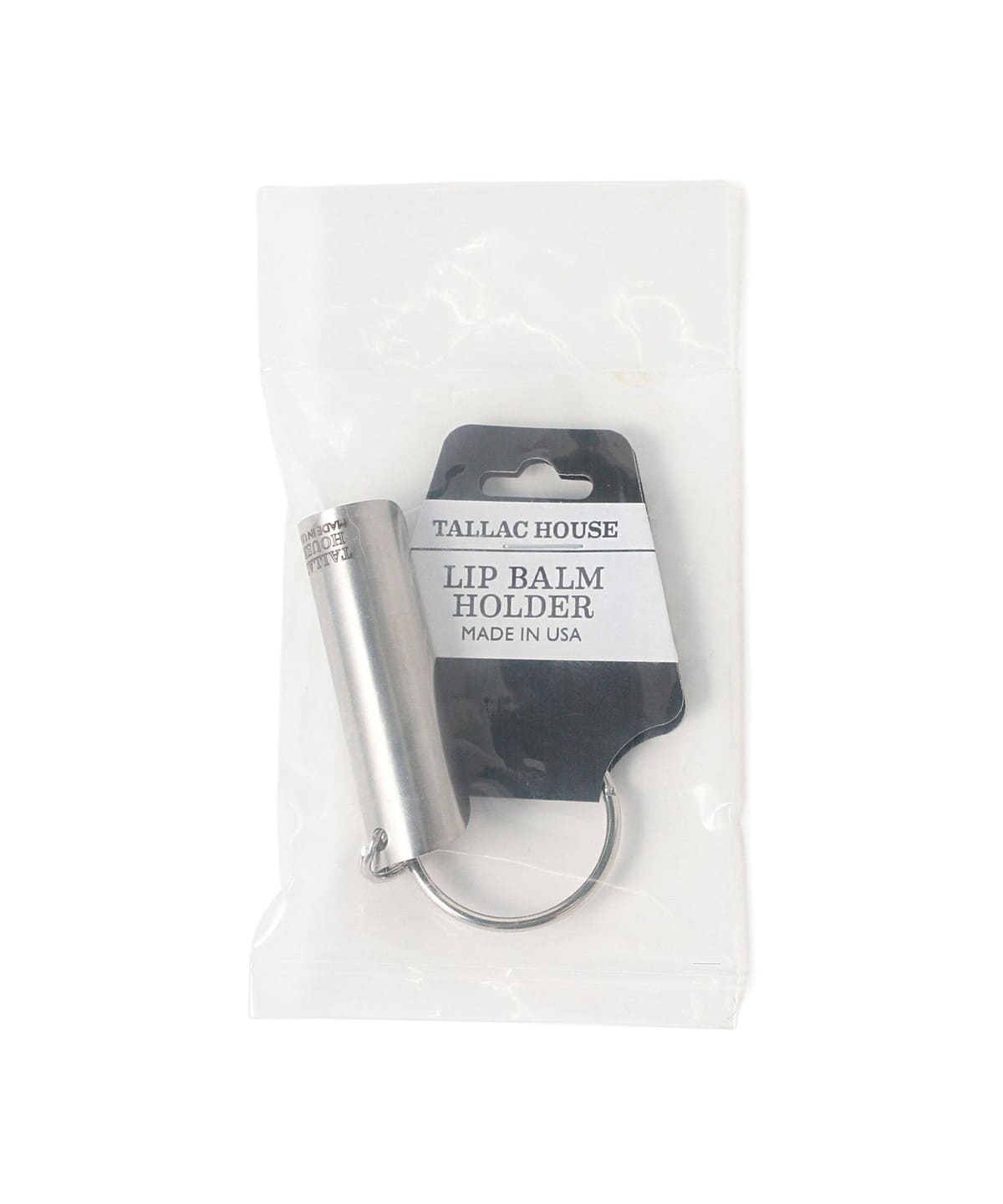 TALLAC HOUSE / LIP BALM HOLDER STAINLESS STEEL 財布・小物 MEN STENLESS STEEL ONE SIZE TALLAC HOUSE / LIP BALM HOLDER STAINLESS STEEL 財布・小物 MEN STENLESS STEEL ONE SIZE