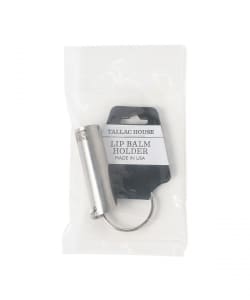 TALLAC HOUSE / LIP BALM HOLDER STAINLESS STEEL