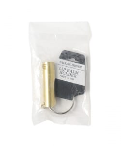 TALLAC HOUSE / LIP BALM HOLDER BRASS