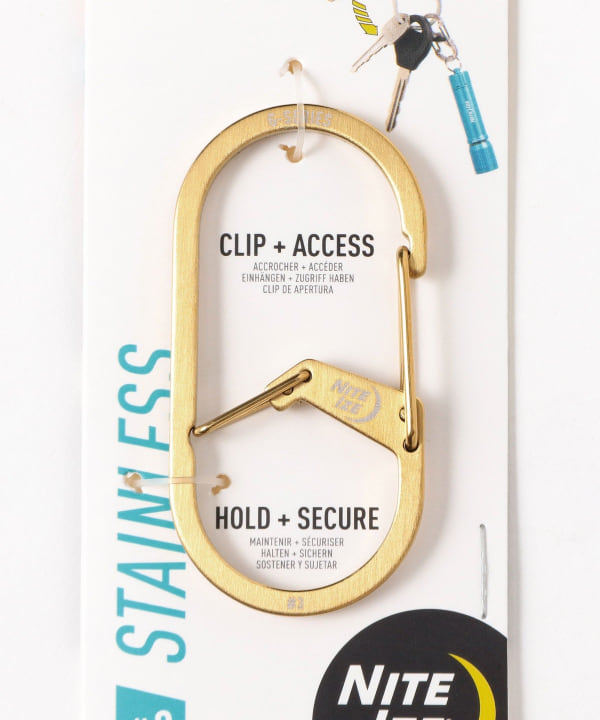 NITE IZE / G-CARABINER BRASS