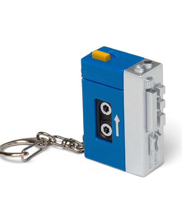KIKKERLAND / Tape Player LED Keychain