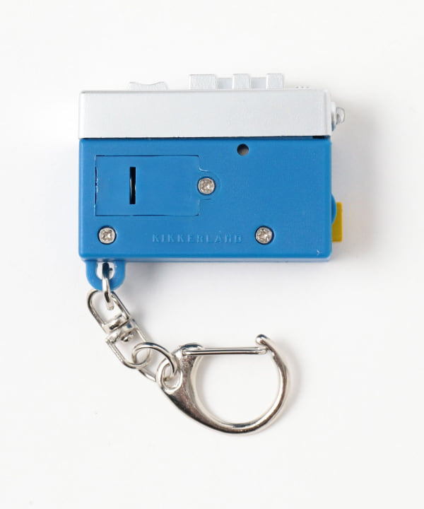 KIKKERLAND / Tape Player LED Keychain