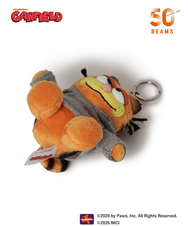 【別注】NICI × bPr BEAMS / Garfield(TM) Keychain 50th Special Edition