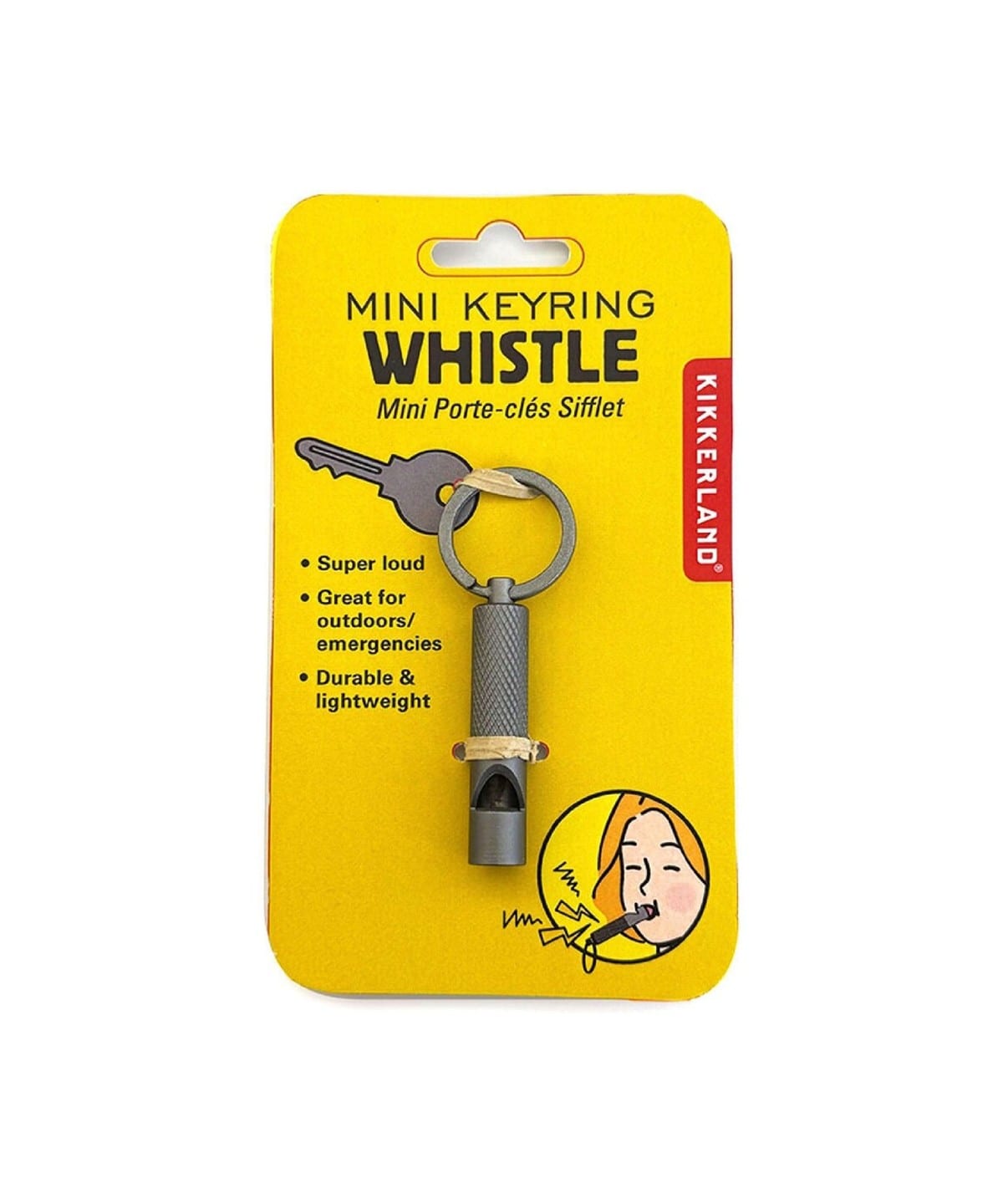 bPr BEAMS（bPrビームス）KIKKERLAND / Mini Keyring Whistle（財布