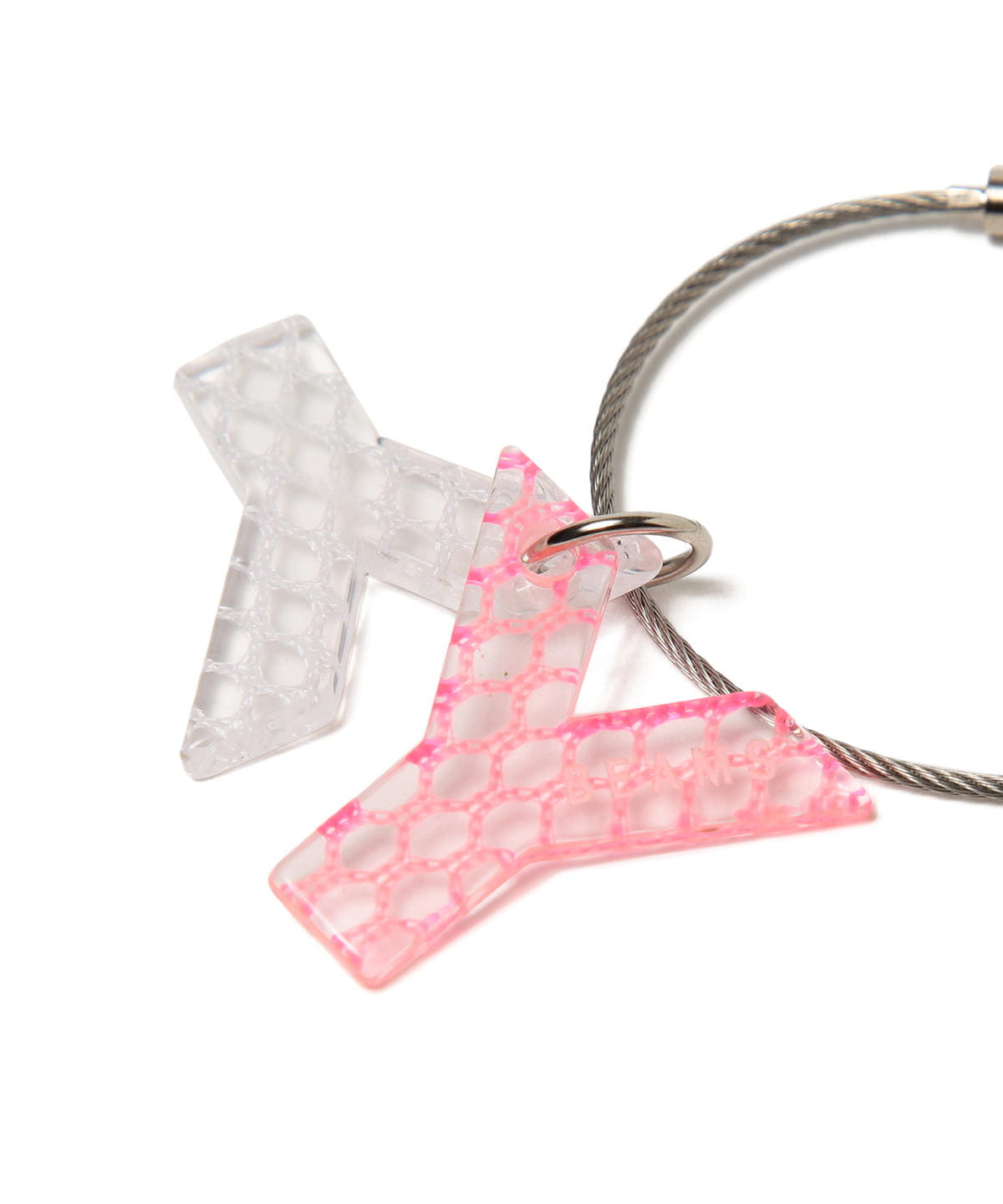 bPr BEAMS（bPrビームス）ABC MESH キーホルダー（財布・小物