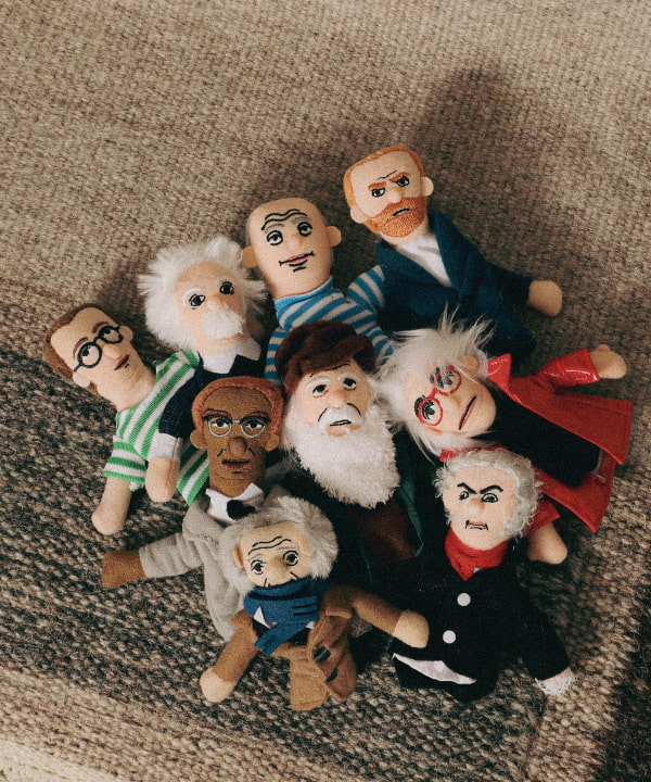 Philosopher best sale finger puppets