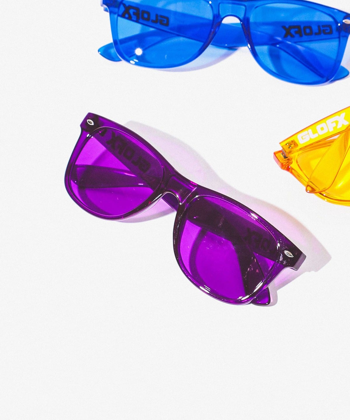 GloFX / COLOR THERAPHY GLASSES ファッション雑貨 MEN VIOLET ONE SIZE GloFX / COLOR THERAPHY GLASSES ファッション雑貨 MEN VIOLET ONE SIZE