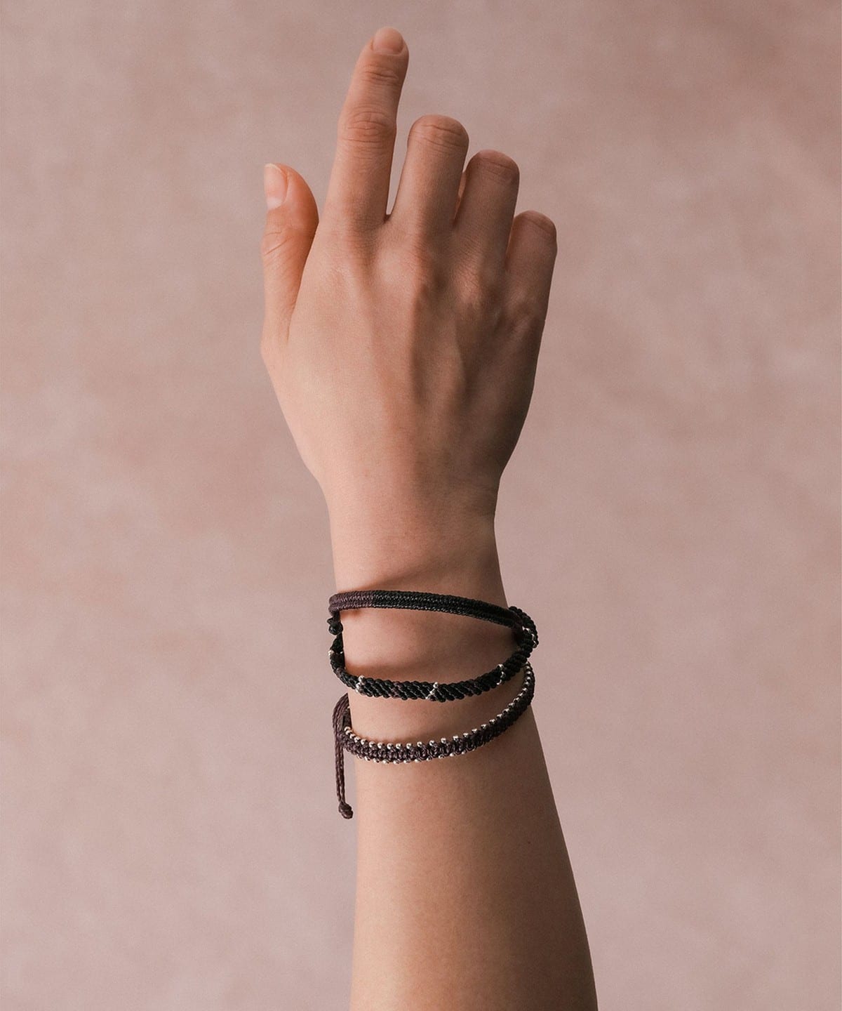【別注】wakami ワカミ / ブレスレット 3本セット 2025 アクセサリー MEN BLACK ONE SIZE 【別注】wakami ワカミ / ブレスレット 3本セット 2025 アクセサリー MEN BLACK ONE SIZE