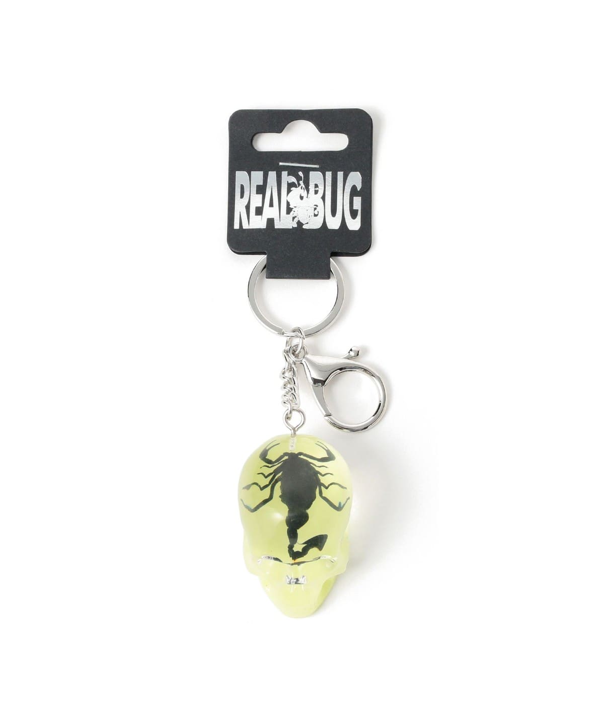 REAL BUG / SKULL KEY CHAIN 財布・小物 MEN BLACK SCORPION ONE SIZE REAL BUG / SKULL KEY CHAIN 財布・小物 MEN BLACK SCORPION ONE SIZE