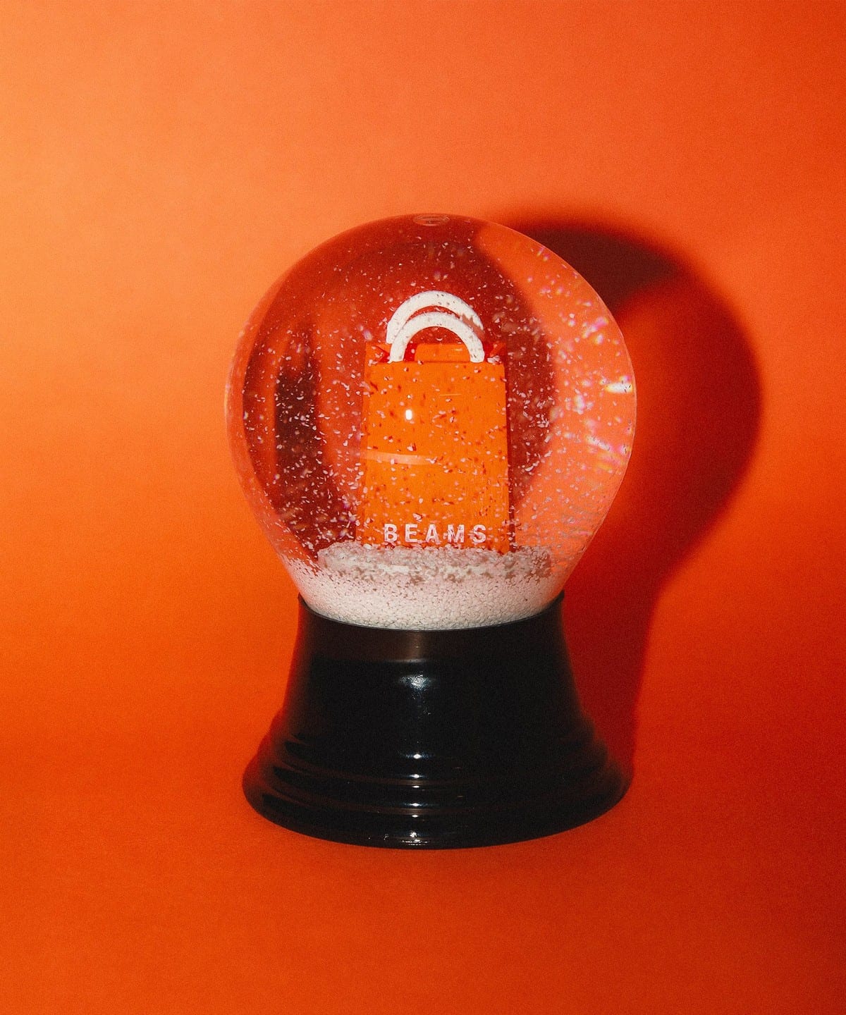 bPr BEAMS（bPrビームス）SNOWGLOBE BEAMS SHOPBAG 80mm（雑貨・ホビー