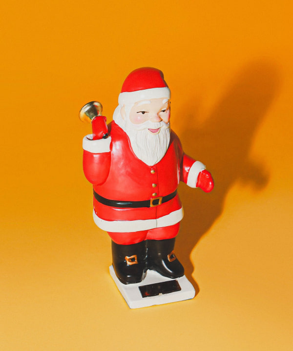 クリスマスタンブリングピクシー　サンタガール　1960年代　ヴィンテージ 楽天市場】ウッドカービング サンタ #2 【クリスマス