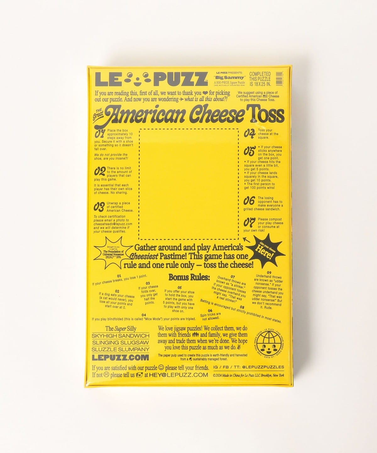 bPr BEAMS（bPrビームス）Le PUZZ / ジグソーパズル 500ピース（雑貨