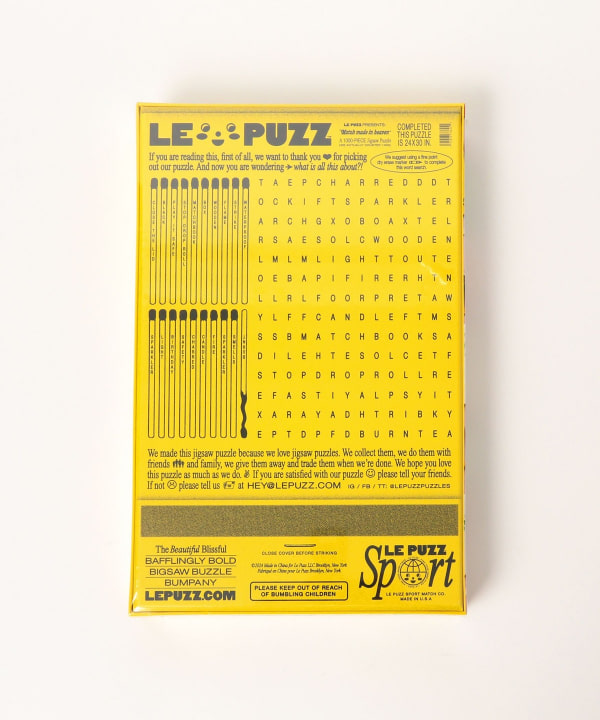 B'z　SpecialZIGSOWPUZZLE　ジグソーパズル　非売品 ☆新品未使用☆B'z非売品ジグソーパズル（「Pleasure」限定版付録）の