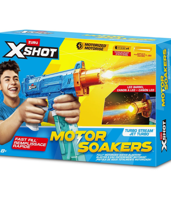 X-SHOT / 電動水鉄砲 ターボストーム モーターソーカー