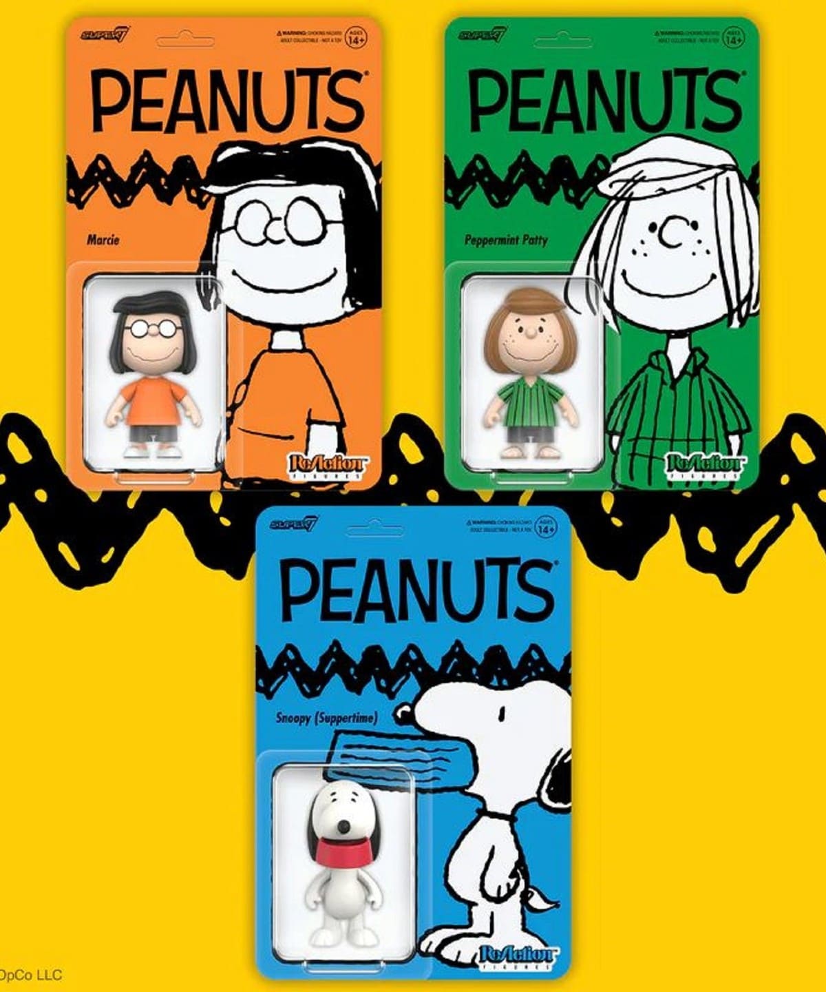 bPr BEAMS（bPrビームス）SUPER 7 / PEANUTS ReAction Figures（雑貨