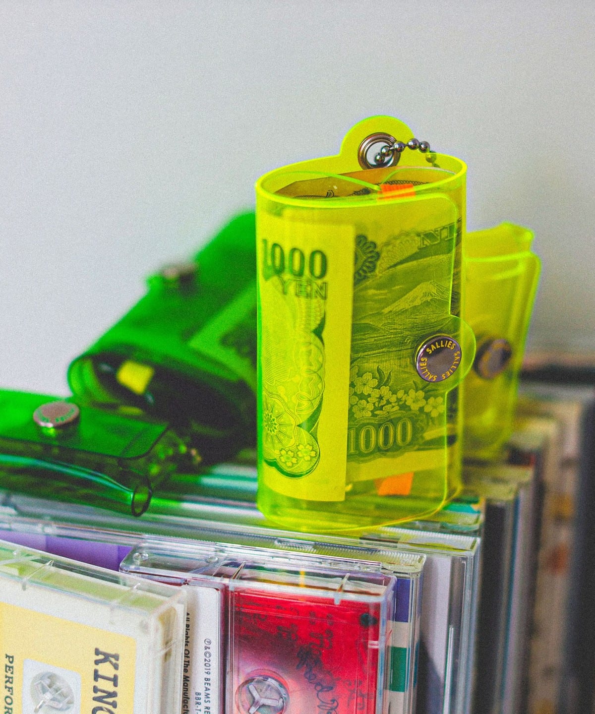 SALLIES サリーズ / Pocket Pal ミニマル ウォレット 財布・小物 MEN YELLOW ONE SIZE SALLIES サリーズ / Pocket Pal ミニマル ウォレット 財布・小物 MEN YELLOW ONE SIZE