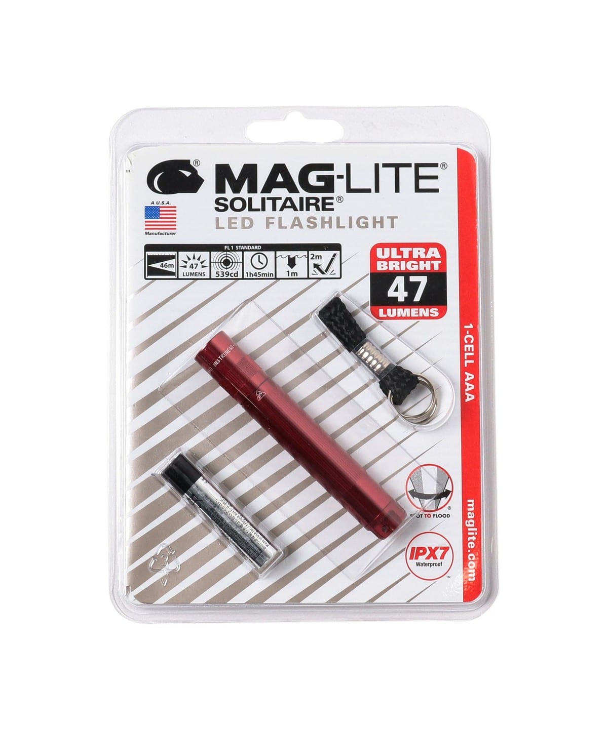 MAG LITE / マグライト SOLITARE LED FLASH LIGHT 雑貨・ホビー MEN RED ONE SIZE MAG LITE / マグライト SOLITARE LED FLASH LIGHT 雑貨・ホビー MEN RED ONE SIZE