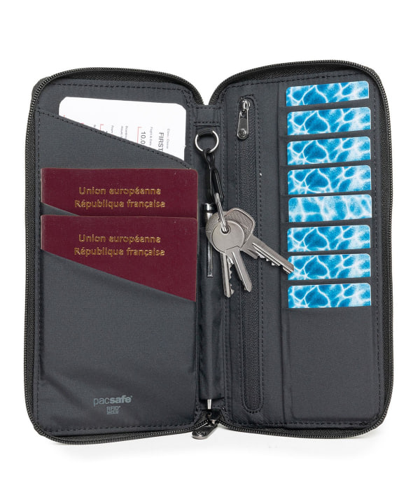bPr BEAMS (bPr BEAMS) pacsafe / RFID safe travel wallet ...