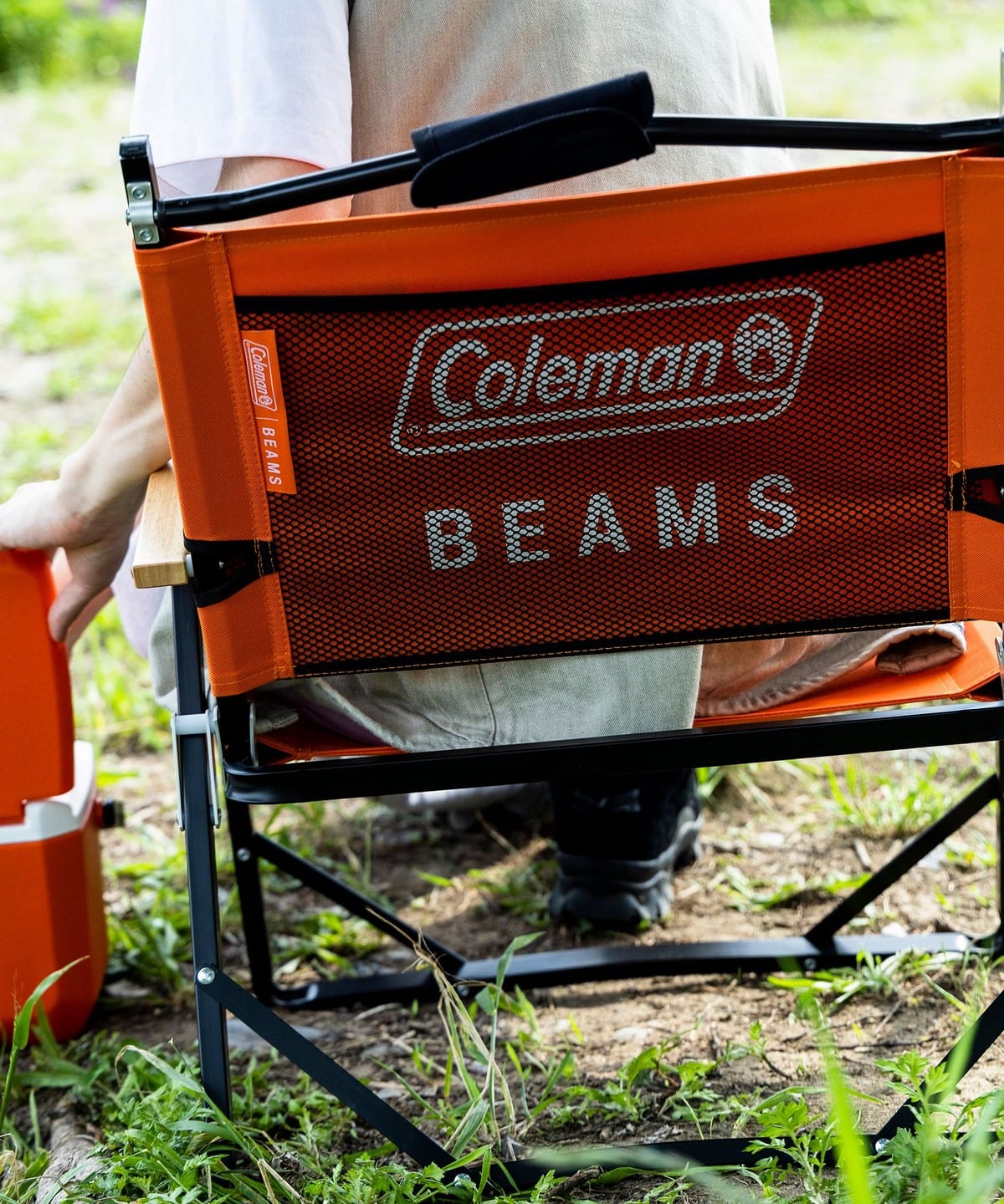 コールマン ビームス 別注 ダブル ローチェア フォールディング テーブル コールマン ビームス 別注 ダブル ローチェア フォールディング