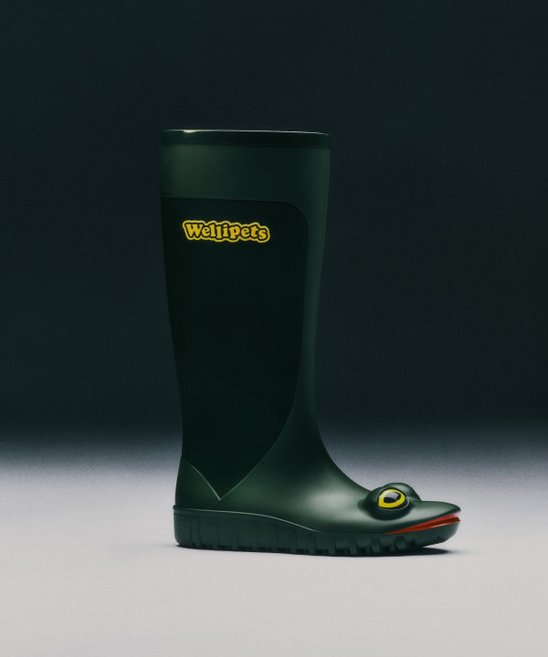 bPr BEAMS (bPr BEAMS) Wellipets / Frog Wellies (Shoes Rain Shoes