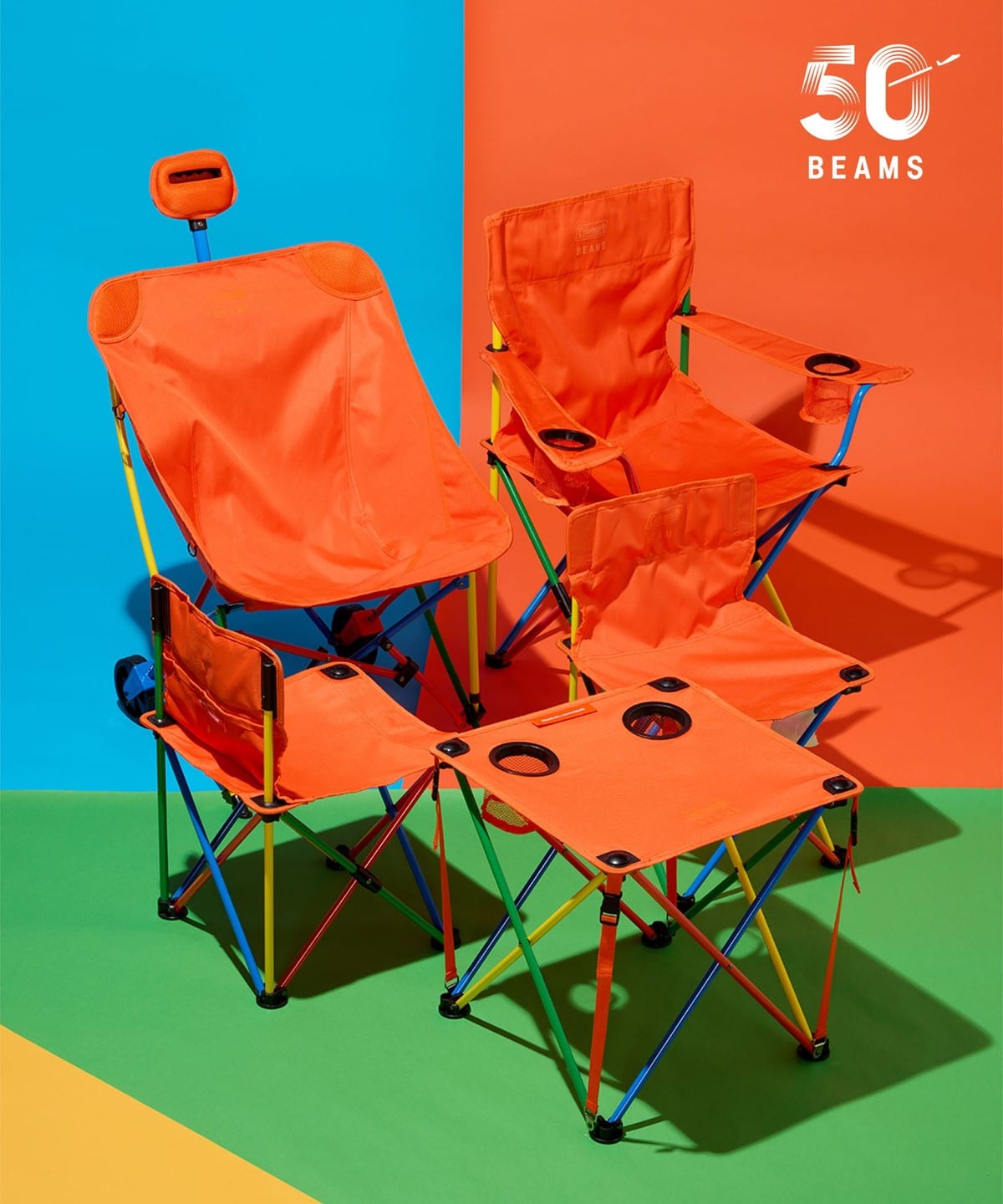 bPr BEAMS（bPrビームス）【別注】Coleman / ワンマイルチェア 2026