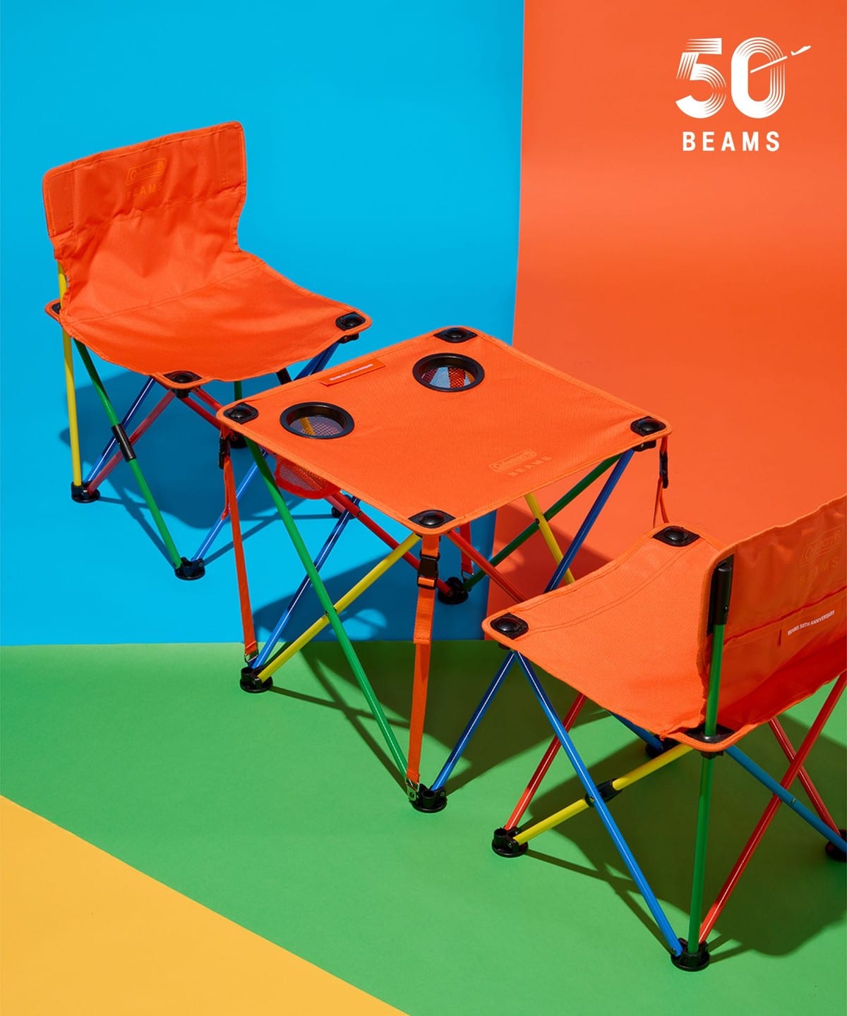 Coleman Beams 3点セット bPr BEAMS（bPrビームス）【別注】Coleman / コンパクト チェア