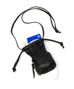 bPr BEAMS（bPrビームス）ED ROBERT JUDSON / DRAWSTRING NECK PURSE