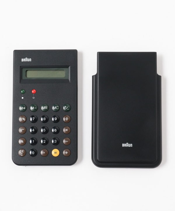 bPr BEAMS（bPrビームス）BRAUN / BNE001 Calculator 電卓（雑貨・ホビー ステーショナリー）通販｜BEAMS