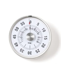TFA Dostmann / Analog Kitchen Timer PUCK 38.1028 アナログ キッチン タイマー