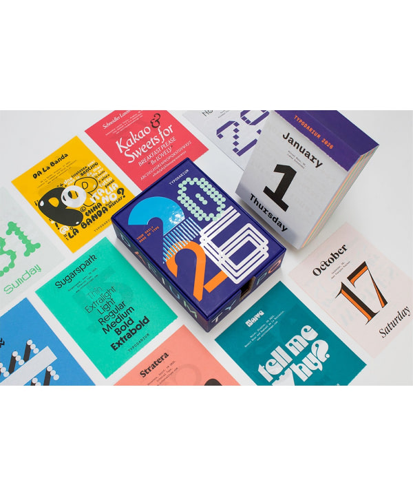 TYPODARIUM / カレンダー 2026