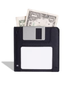 Nik BENTAL / Floppy Disk Wallet