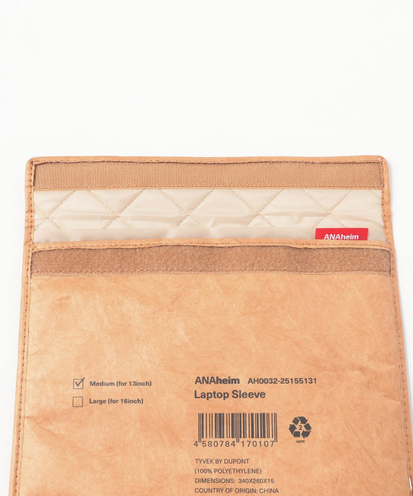 ANAheim / Tyvek(R) Laptop Sleeve 13inch