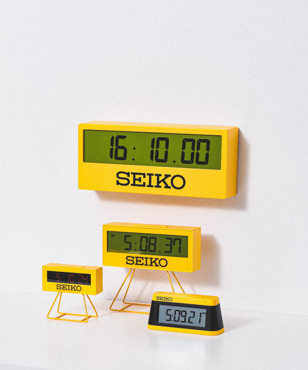 bPr BEAMS (bPr BEAMS) SEIKO / SPORTS TIMER CLOCK 3ALARM (clock 