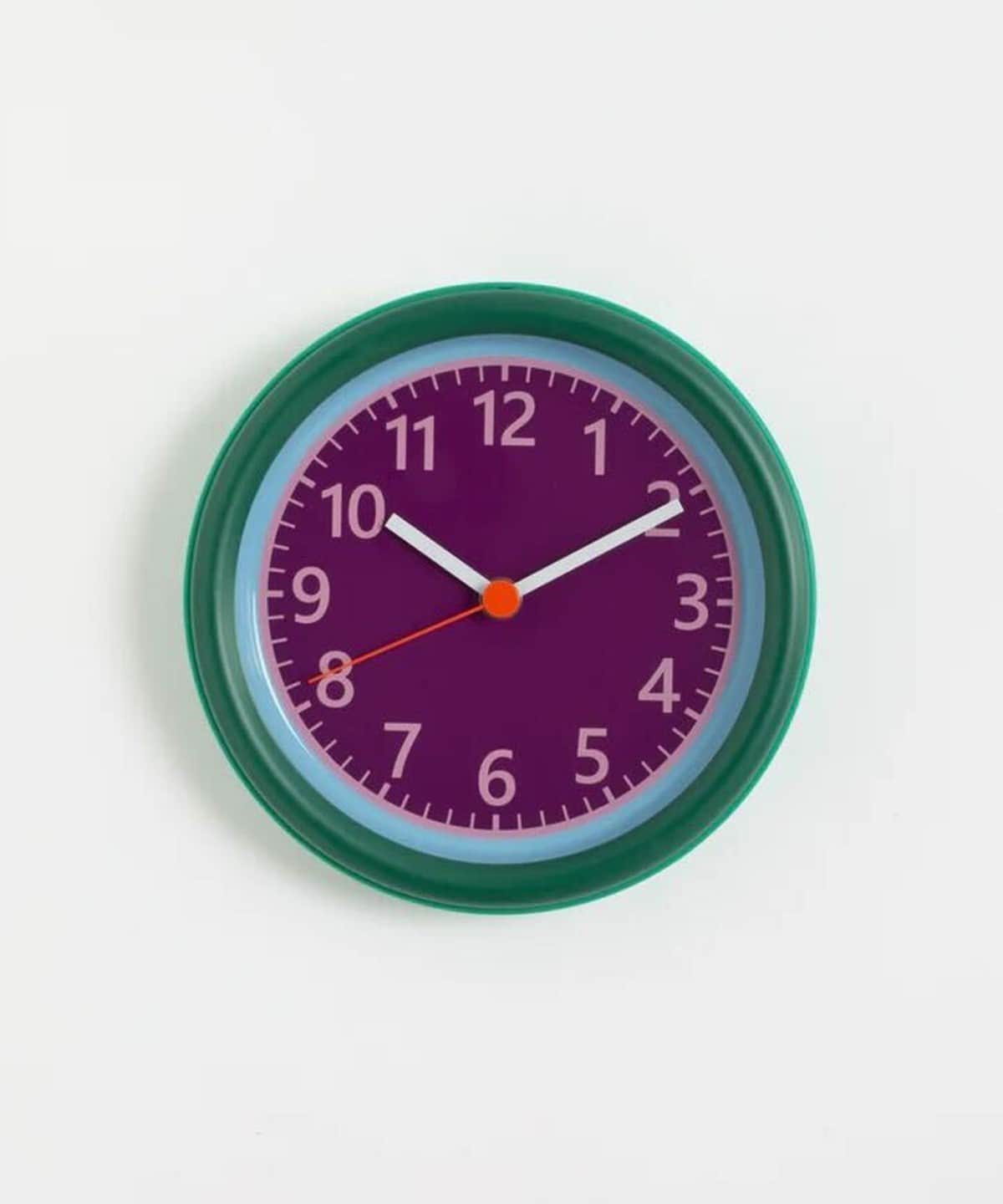 SOWDEN / Wall Clock 時計 MEN PURPLE/GREEN ONE SIZE SOWDEN / Wall Clock 時計 MEN PURPLE/GREEN ONE SIZE