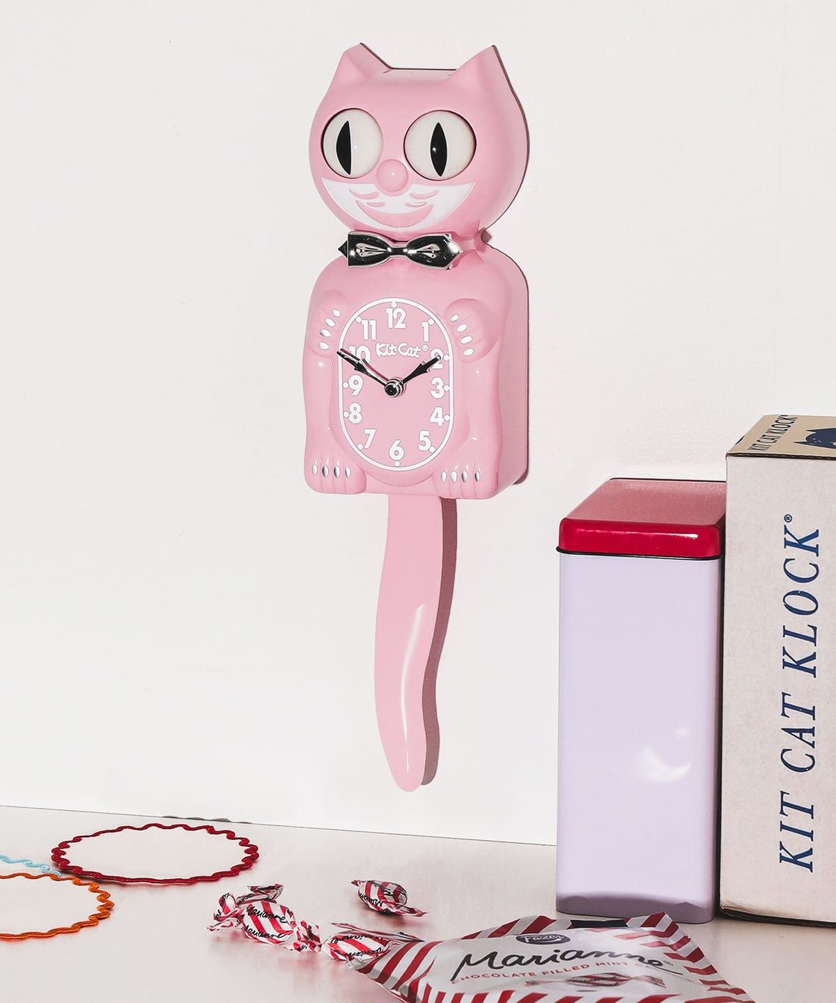 California Clock カリフォルニア クロック / Kit-Cat Klock Retro Kitchen Edition 時計 MEN PINK ONE SIZE California Clock カリフォルニア クロック / Kit-Cat Klock Retro Kitchen Edition 時計 MEN PINK ONE SIZE