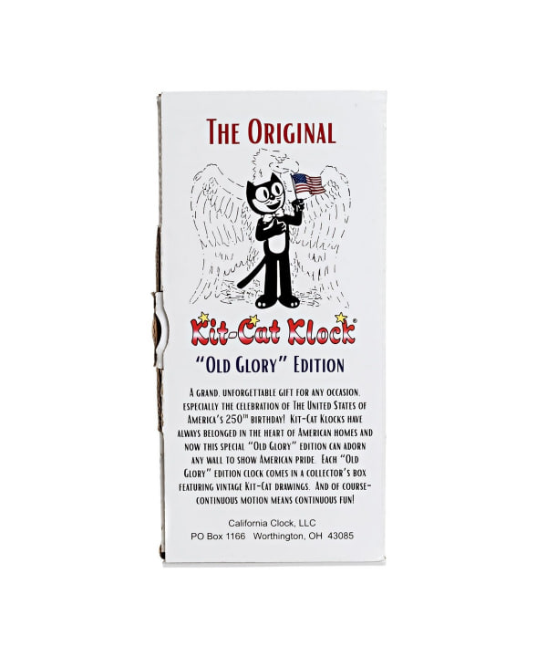 California Clock / Kit-Cat Klock Old Glory Special Edition