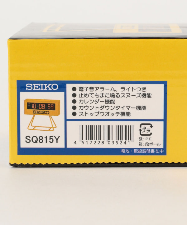 bPr BEAMS (bPr BEAMS) SEIKO / SPORTS TIMER CLOCK MINI (clock