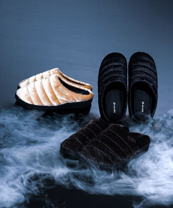 bPr BEAMS（bPrビームス）【別注】SUBU / フェイクファー サンダル  