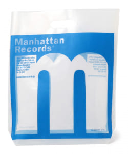 SECOND LAB. × Manhattan Records / 12inch PVC 2Way バッグ