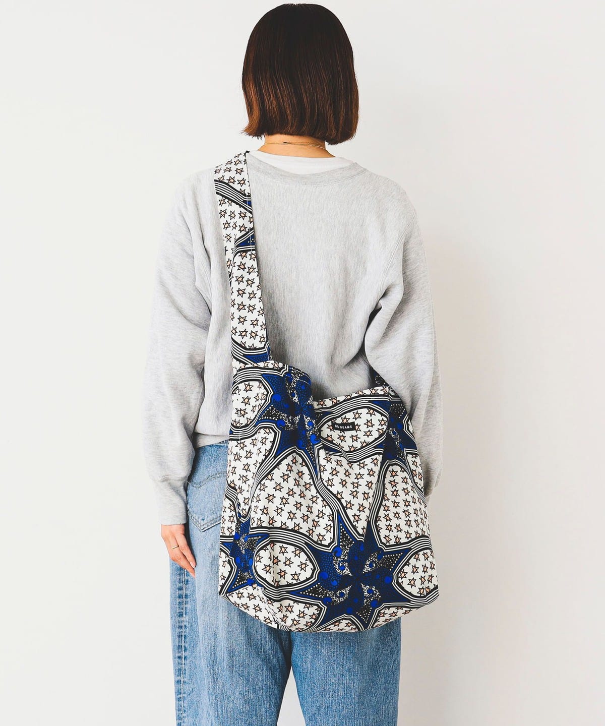 bPr BEAMS (bPr BEAMS) bPr BEAMS / Batik Shoulder Eco Bag 2024（包