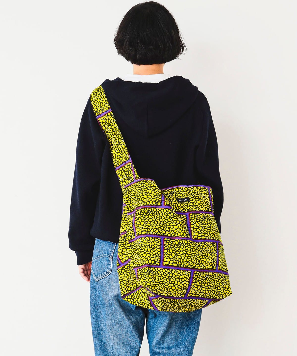 bPr BEAMS (bPr BEAMS) bPr BEAMS / Batik Shoulder Eco Bag 2024（包