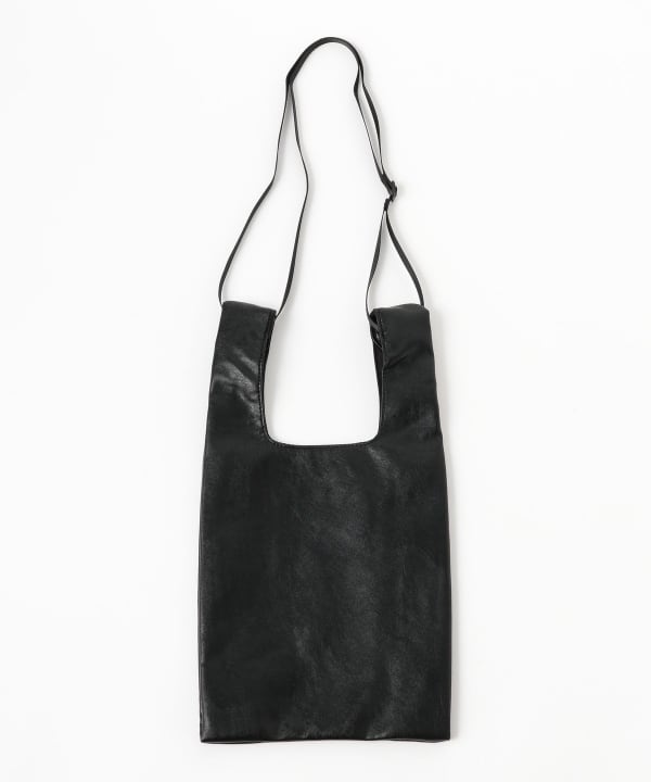 BEAMS PLUS/レザーショッピングバック BEAMS PLUS（ビームスプラス）の「BEAMS PLUS / レザー