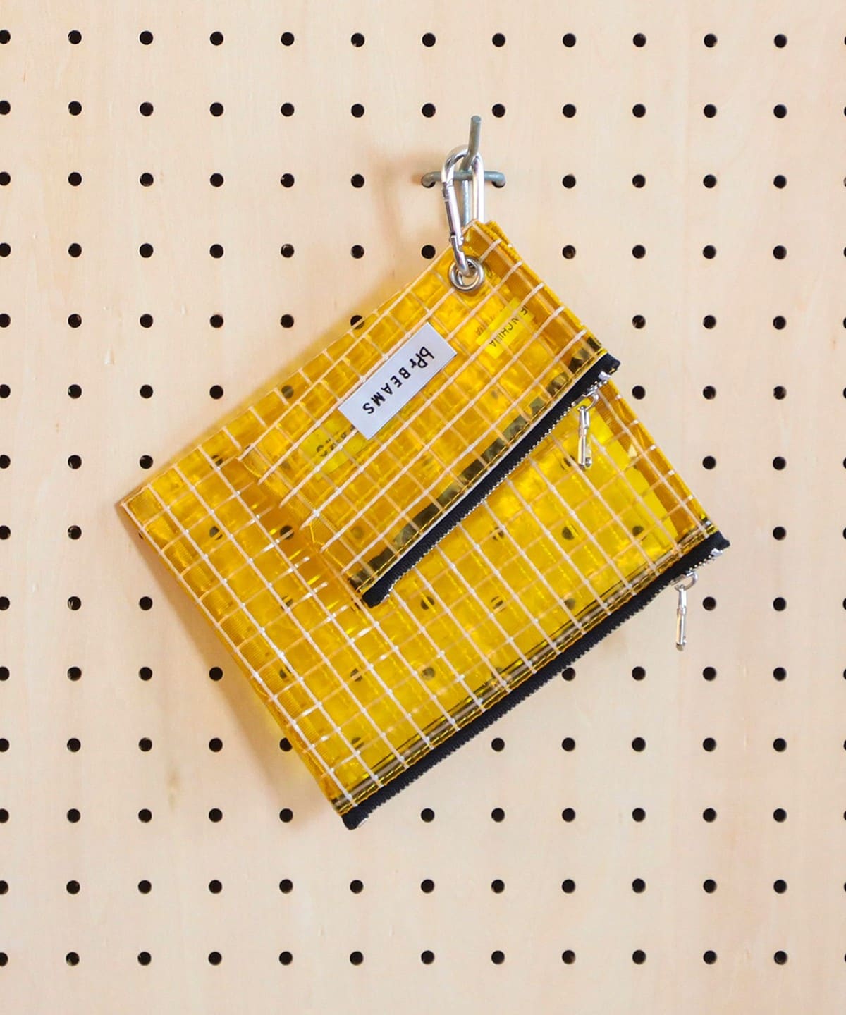 PVC ポーチ 2個セット 財布・小物 MEN YELLOW ONE SIZE PVC ポーチ 2個セット 財布・小物 MEN YELLOW ONE SIZE